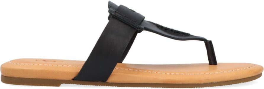 UGG Teenslippers Dames W Gaila Maat: 37 Materiaal: Leer Kleur: Zwart