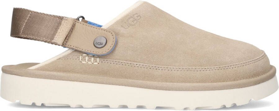 UGG Slippers Heren Marketing Model Maat: 44 Materiaal: Suède Kleur: Beige