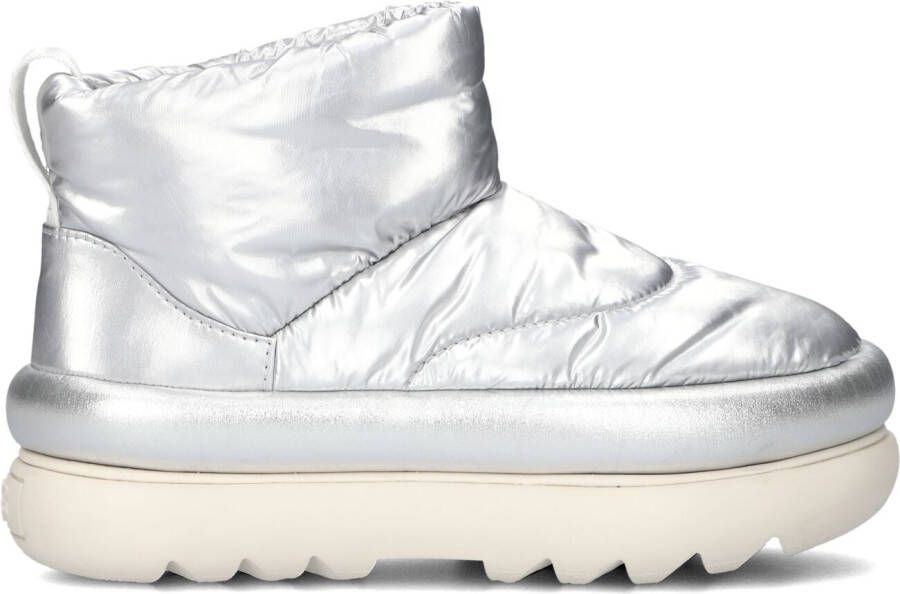 UGG Snowboots Dames Classic Maxi Mini Metallic Maat: 36 Materiaal: Textiel Kleur: Zilver