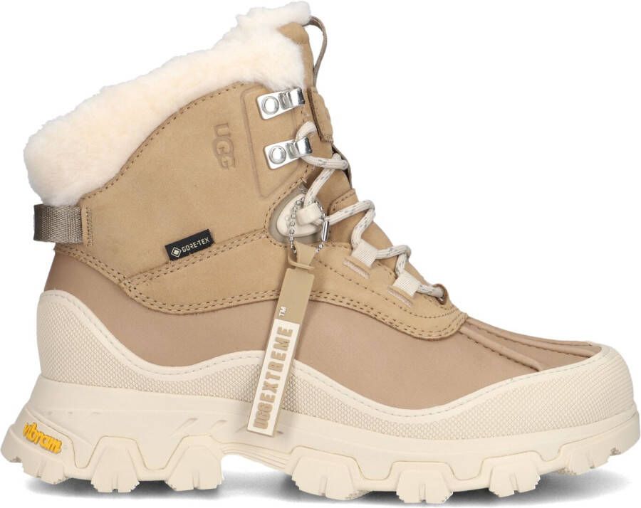 UGG Snowboots Dames W Adirondack Meridian Hiker Maat: 41 Materiaal: Nubuck Kleur: Beige