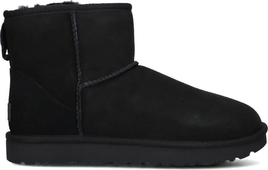 UGG Vachtlaarzen Dames W Classic Mini Ii Maat: 40 Materiaal: Suède Kleur: Zwart