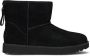 UGG Vachtlaarzen Dames W Classic Mini Logo Zip Maat: 36 Materiaal: Suède Kleur: Zwart - Thumbnail 3