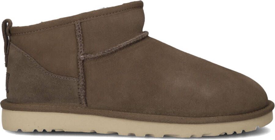 UGG Vachtlaarzen Heren 1137391 Maat: 46 Materiaal: Suède Kleur: Taupe