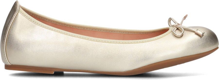 UNISA Ballerina Dames Acor Maat: 36 Materiaal: Leer Kleur: Goud