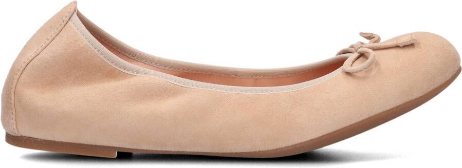 UNISA Ballerina Dames Acor Maat: 36 Materiaal: Suède Kleur: Beige