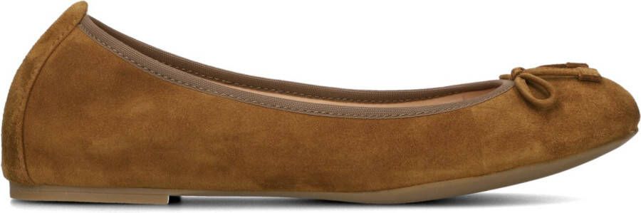 UNISA Ballerina Dames Acor Sue Maat: 35 Materiaal: Suède Kleur: Cognac