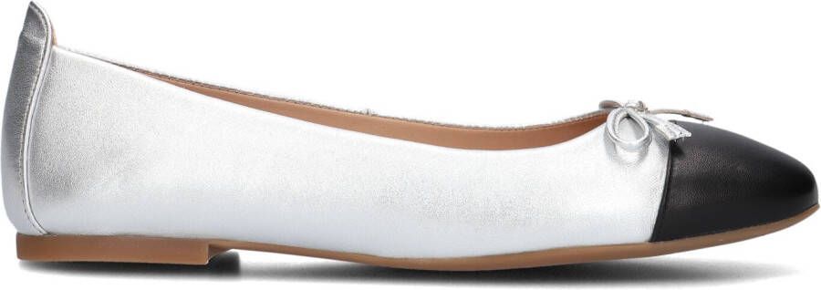 UNISA Ballerina Dames Belle Maat: 38 Materiaal: Leer Kleur: Zilver