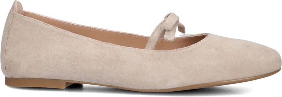 UNISA Ballerina Dames Betar Maat: 35 Materiaal: Suède Kleur: Beige