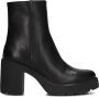 UNISA Enkelboots Dames Khan Maat: 40 Materiaal: Leer Kleur: Zwart - Thumbnail 4