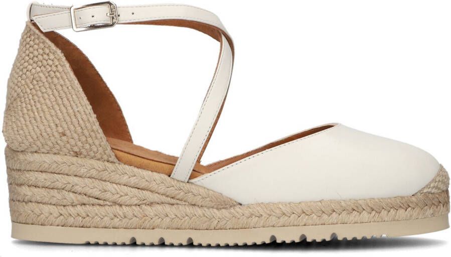 UNISA Espadrilles Dames Caude Maat: 40 Materiaal: Leer Kleur: Wit