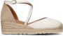 UNISA Espadrilles Dames Caude Maat: 40 Materiaal: Leer Kleur: Wit - Thumbnail 2