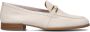 Unisa Witte Leren Loafers met Gouden Horsebit Detail White Dames - Thumbnail 3