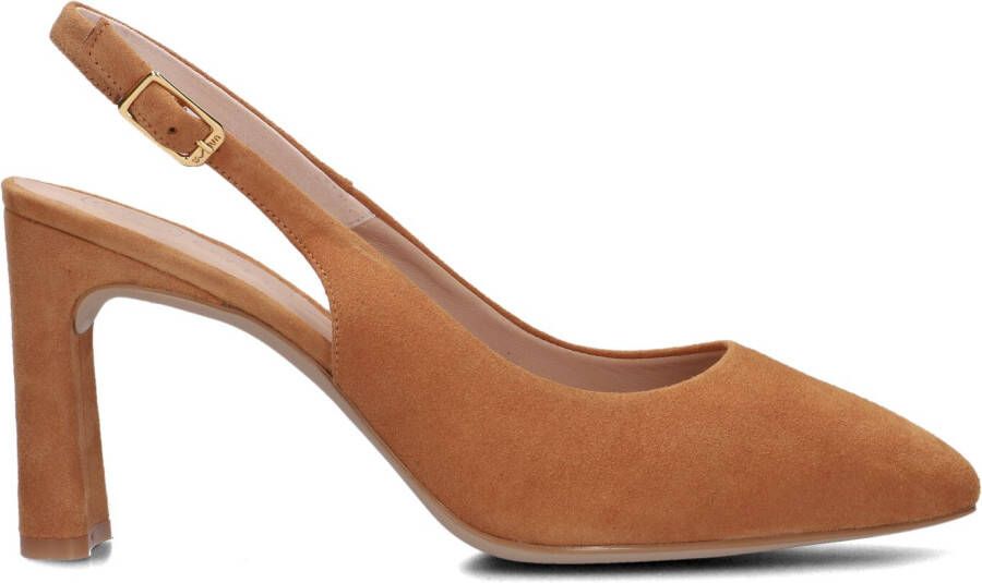 UNISA Pumps Dames Winna Maat: 38 Materiaal: Suède Kleur: Cognac