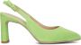 UNISA Slingbacks Dames Winna Maat: 38 Materiaal: Suède Kleur: Groen - Thumbnail 3