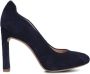 Unisa Pascual Pumps High Heels Schoenen Hoge Hak Dames Blauw - Thumbnail 2