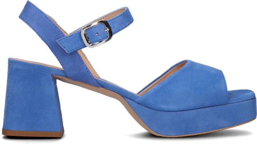 UNISA Sandalen Dames Ney Maat: 39 Materiaal: Suède Kleur: Blauw