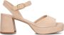 UNISA Sandalen Dames Odran Maat: 35 Materiaal: Suède Kleur: Beige - Thumbnail 3