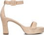 UNISA Sandalen Dames Olice Maat: 36 Materiaal: Suède Kleur: Beige - Thumbnail 4