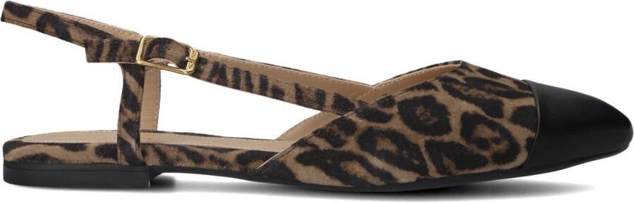 UNISA Slingbacks Dames Asley Maat: 36 Materiaal: Leer Kleur: Bruin