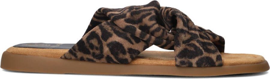 UNISA Slippers Dames Camby Maat: 36 Materiaal: Suède Kleur: Bruin