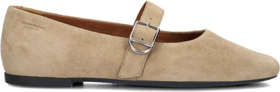 VAGABOND SHOEMAKERS Ballerina Dames Jolin 5608 Maat: 40 Materiaal: Suède Kleur: Beige