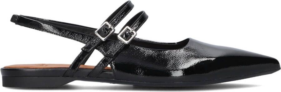 VAGABOND SHOEMAKERS Slingbacks Dames Hermine 260 Maat: 40 Materiaal: Lakleer Kleur: Zwart