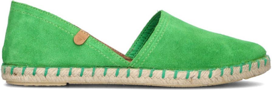 VERBENAS Espadrilles Dames Carmen Maat: 36 Materiaal: Suède Kleur: Groen