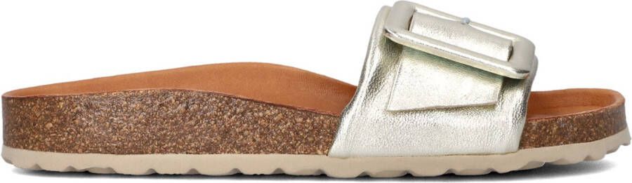 VERBENAS Slippers Dames Reiko Maat: 38 Materiaal: Leer Kleur: Goud