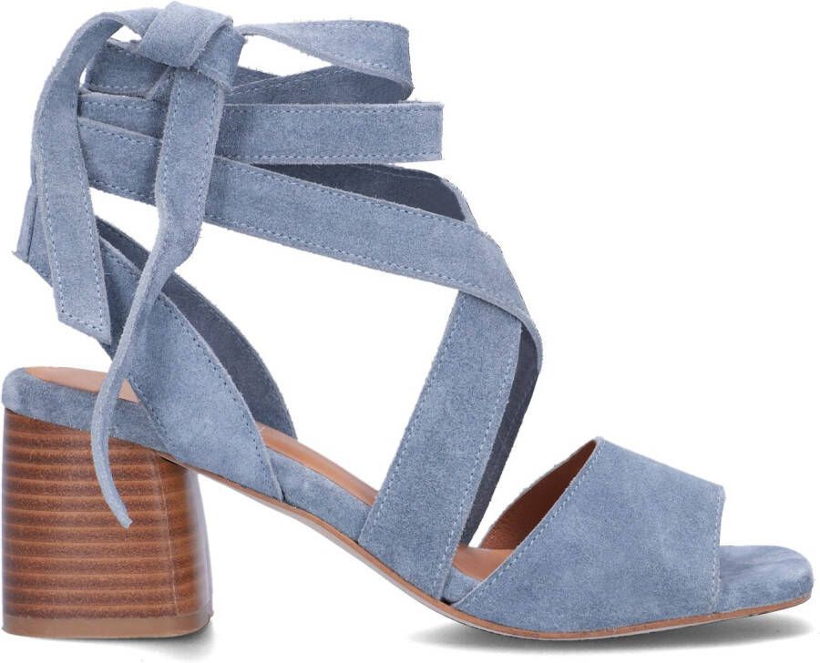 VIA VAI Sandalen Dames Polly Shade Maat: 40 Materiaal: Suède Kleur: Blauw