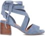 VIA VAI Sandalen Dames Polly Shade Maat: 40 Materiaal: Suède Kleur: Blauw - Thumbnail 3