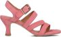 VIA VAI Sandalen Dames Lara Maat: 37 Materiaal: Leer Kleur: Rood - Thumbnail 2