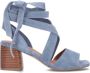 VIA VAI Polly Shade Sandalen Met Hak Blauw - Thumbnail 3