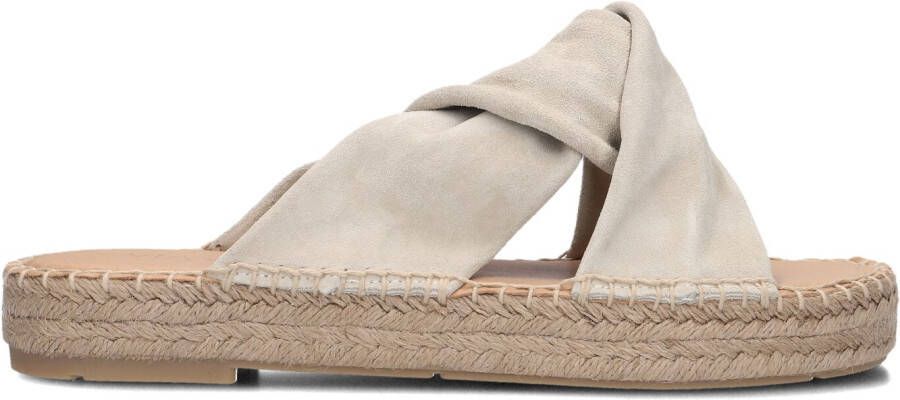 VIA VAI Slippers Dames Mondi Luz Maat: 39 Materiaal: Suède Kleur: Beige