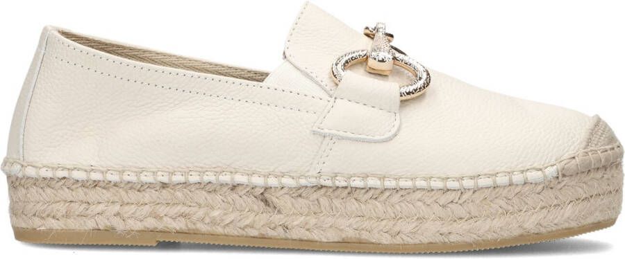 VIGUERA Espadrilles Dames 2114 Led Maat: 36 Materiaal: Leer Kleur: Beige