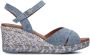 VIGUERA Sandalen Dames 2032 Maat: 41 Materiaal: Denim Kleur: Blauw - Thumbnail 2