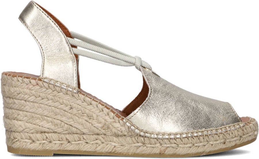 VIGUERA Sandalen Dames 2143 Met Maat: 38 Materiaal: Leer Kleur: Goud