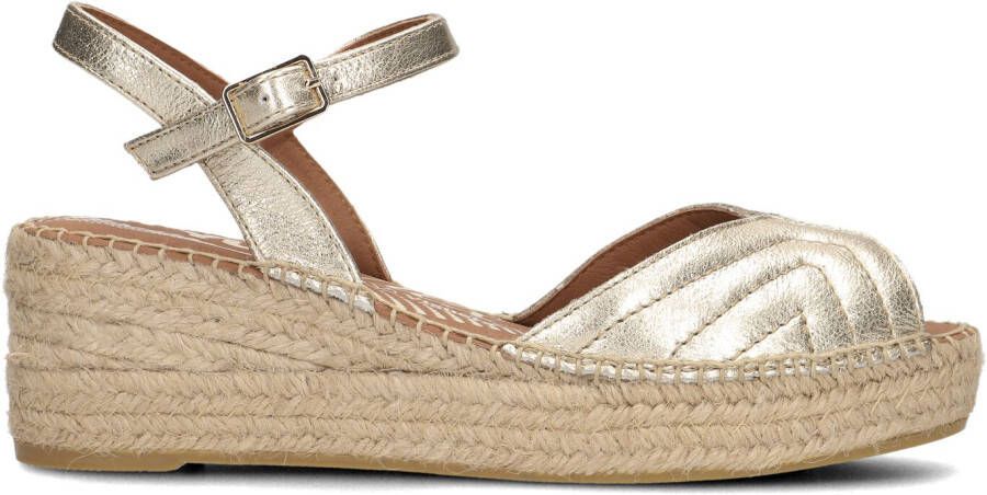 VIGUERA Sandalen Dames 2158 Met Maat: 40 Materiaal: Leer Kleur: Goud