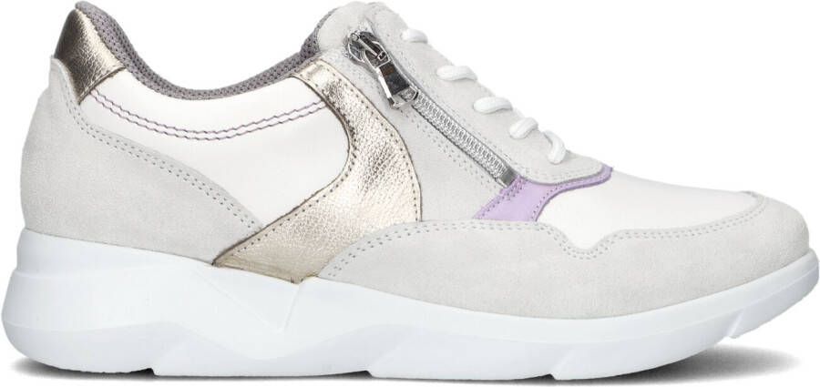 WALDLAUFER Waldläufer Lage Sneakers Dames 668001 Maat: 37 Materiaal: Suède Kleur: Wit