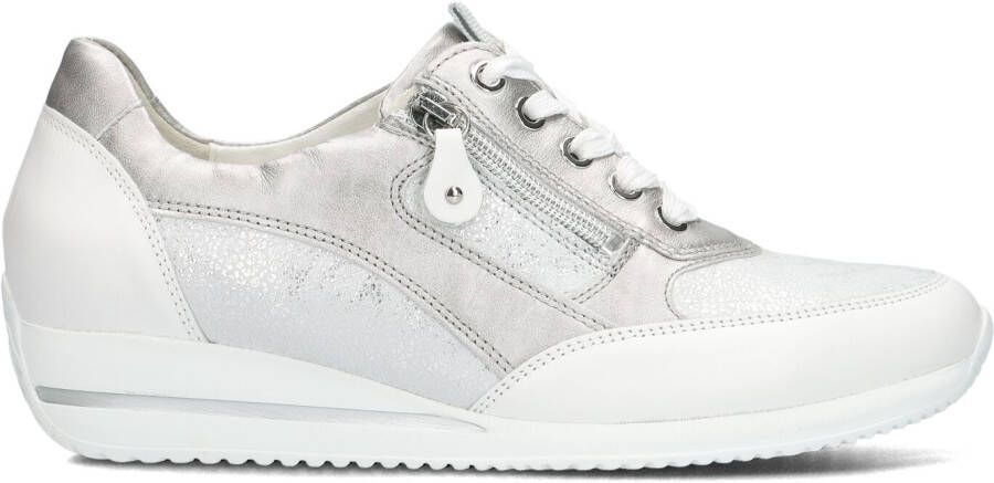 WALDLAUFER Waldläufer Lage Sneakers Dames 980008 Glit Maat: 38 5 Materiaal: Leer Kleur: Zilver