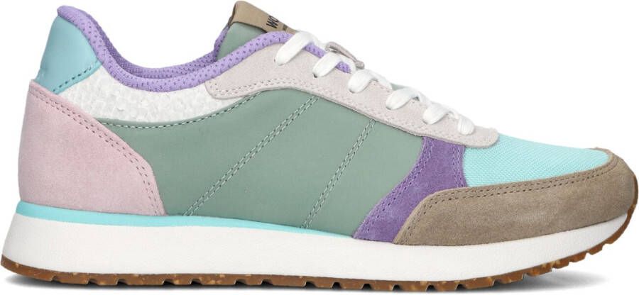 WODEN Lage Sneakers Dames Ronja Maat: 38 Materiaal: Textiel Kleur: Blauw