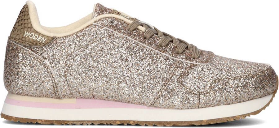 WODEN Lage Sneakers Dames Ydun Icon Glitter Maat: 39 Materiaal: Textiel