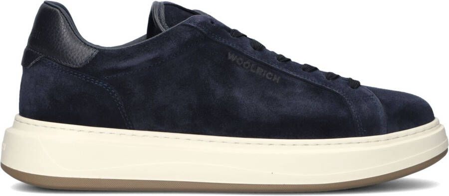 WOOLRICH Lage Sneakers Heren Arrow Court Man Maat: 46 Materiaal: Suède Kleur: Blauw