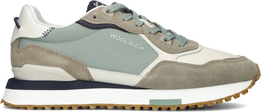 Woolrich Retro Sneaker Sneakers Suède Heren Beige - Foto 2