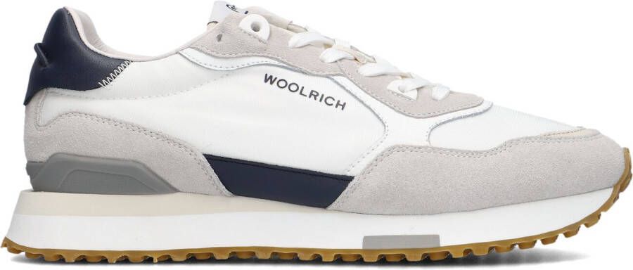 WOOLRICH Lage Sneakers Heren Retro Sneaker Maat: 40 Materiaal: Suède Kleur: Wit