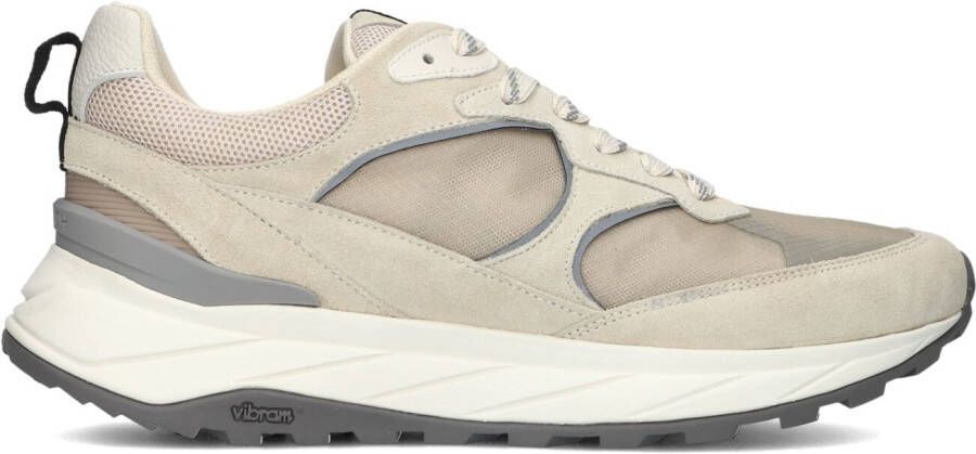 WOOLRICH Lage Sneakers Heren Running Man Maat: 45 Materiaal: Suède Kleur: Beige