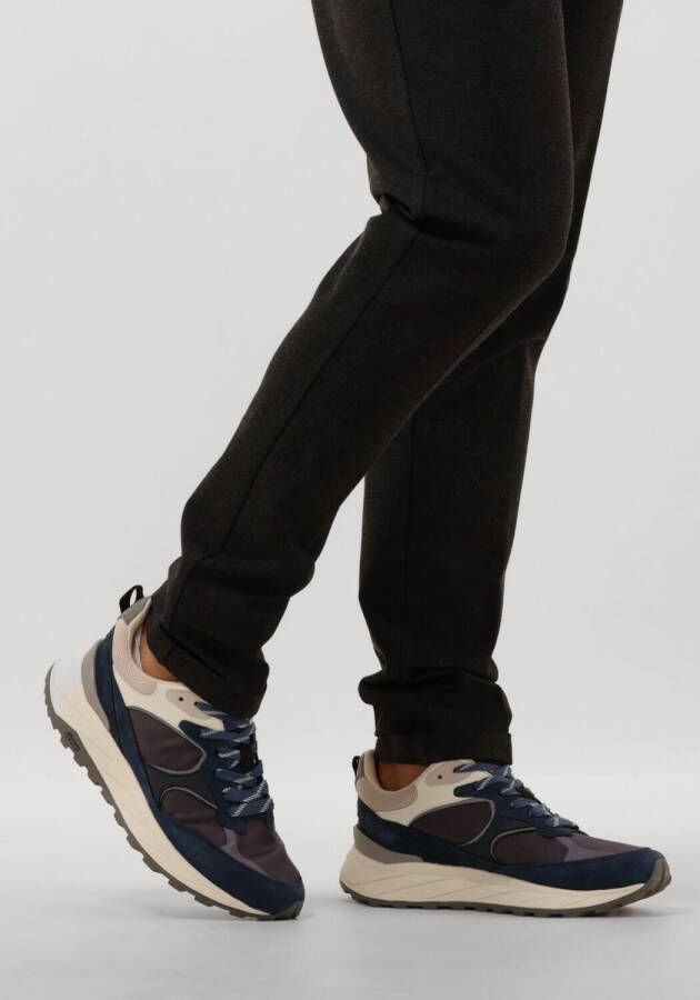 WOOLRICH Lage Sneakers Heren Running Man Maat: 44 Materiaal: Suède Kleur: Blauw