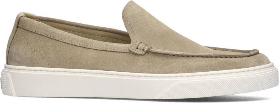 WOOLRICH Loafers Heren Boat Slip On Heren Maat: 41 5 Materiaal: Suède Kleur: Beige