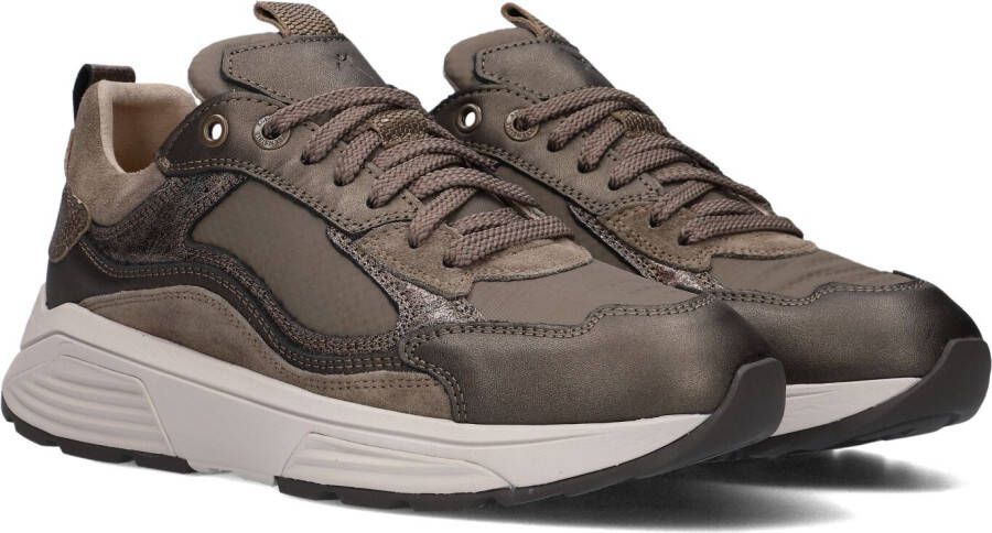 XSENSIBLE Lage Sneakers Dames Combi G Sneaker Maat: 39 Materiaal: Suède Kleur: Taupe