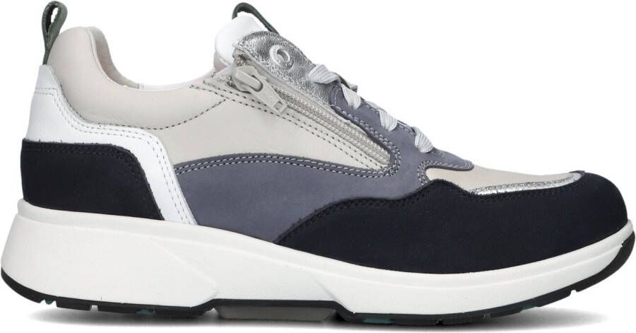 XSENSIBLE Lage Sneakers Dames Grenoble Maat: 36 Materiaal: Leer Kleur: Blauw