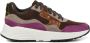 Xsensible Stretchwalker Sneaker Golden Gate Lady 33000.2.352 GX Bruin Paars Combi - Thumbnail 2